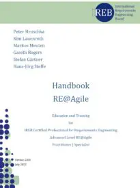 CPRE Advanced Level RE@Agile Handbook