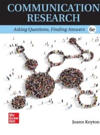 Communication Research, Asking Questions, Finding Answers