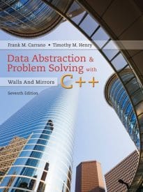Data Abstraction & Problem Solving with C++