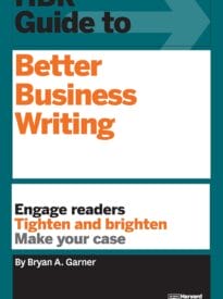 HBR Guide to Better Business Writing