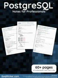 PostgreSQL Notes For Professionals