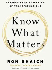 Know What Matters